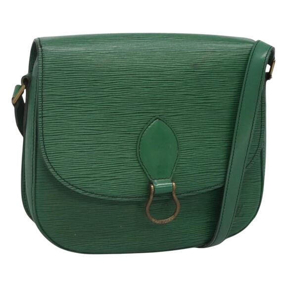 LOUIS VUITTON Epi Saint Cloud GM Shoulder Bag Green M52194 - Picture 1 of 16